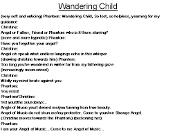 Maybe you would like to learn more about one of these? Wandering Child Lyrics One Of My Most Favorite Songs From Phantom Of The Opera Phantom Of The Opera Music Of The Night Ramin Karimloo