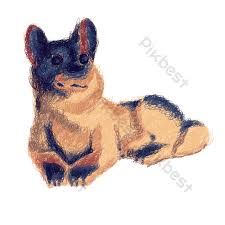 Maybe you would like to learn more about one of these? Drawing Illustration Of A Little Wolf Dog Lying Down Png Images Psd Free Download Pikbest