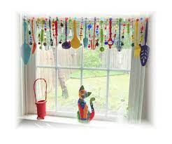 Super Kitchy Colorful Whimsical Kitchen Window Treatment Valance Whimsical Kitchen Kitchen Window Valances Kitchen Window