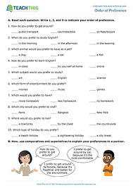Last on our list of fun classroom games to teach comparative and superlative adjectives is a flashcard game. Comparatives Superlatives Esl Activities Worksheets Games