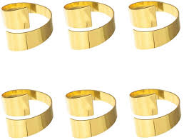 The party is being held by jenny & robert burns at 20 oaks avenue, st. Online Outlet Sale 6 Pcs Metal Napkin Rings Holder Napkin Buckle For Wedding Hotel Table Settings Decoration Dinner Parties Golden We Offer Various Famous Brand Www Misrtalateen Com