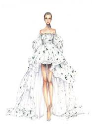43 Ideas For Fashion Model Sketch Dresses Art Fashion Illustration Dresses Dress Design Sketches Fashion Drawing Dresses