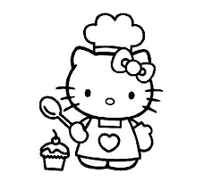 Disegni da colorare hello kitty da stampare. Disegni Da Colorare Di Hello Kitty 8 Passi