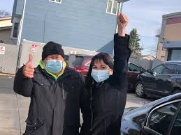 Cheers to frontline gas attendant Richie Hicks