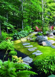 Une Pelouse De Mousse Terrasse Jardin Jardin D Ombre Amenagement Jardin