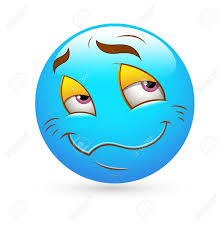 This color clipart picture shows a yellow happy face or smiley face (an emoticon); Smiley Emoticons Face Vector Blushing Royalty Free Cliparts Vectors And Stock Illustration Image 15808703