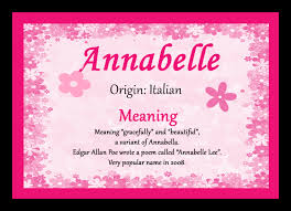 Meaning Of The Name Annabelle Google Search Names With Meaning Names Meant To Be