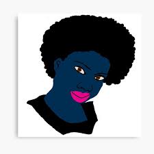 Design your everyday with black hairstyles art prints you will love. Natural Hair Canvas Prints Redbubble