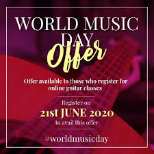 The world celebrated world music day on the 21st of june every year. World Music Day Vorlage Postermywall