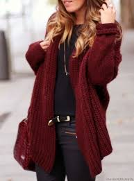 Black And Red Cardigan Deep Red Is A Must For Fall Get All Your Fall Fashion Staples For Less With Coupons And Cash Back Http Ww Fashion Winter Wardrobe Essentials Autumn Fashion