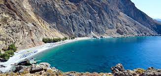 An awesome cliff hike, a beautiful secluded beach, and cretan village wine in beachside bar. Glyka Nera Incredible Crete Kreta
