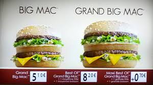 The total fat content of big mac is 29 g. Pierre Chandon On Twitter Le Supersizing A La French The Grand Big Mac 841 Cal 43g Fat Vs Only 510 Cal And 26g Fat For The Regular Big Mac Http T Co Lhqwcxzu63