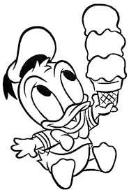 His adorable yet short tempered personality adds to his charms. Baby Donald Duck Coloring Pages Coloring And Malvorlagan