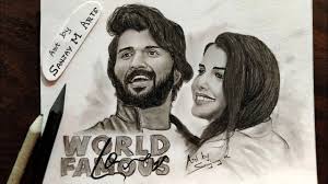 Jun 28, 2021 · most of them are hard enough for artists to draw comfortably. World Famous Lover Drawing Vijay Devarakonda Izabelleleite Pencil Sketch Sanjay M Arts Youtube