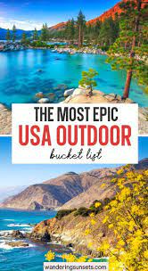 The Ultimate Usa Outdoor Bucket List Wandering Sunsets Usa Travel Destinations Us Travel Destinations Road Trip Usa