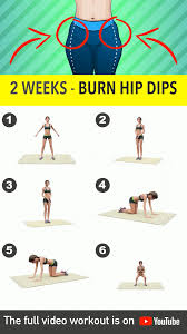 Is It Possible To Get Rid Of Hip Dips 2 Weeks Get Rid Of Hip Dips Strong Hips Routine In 2020 Workout Videos Abs Workout Gym Workout For Beginners