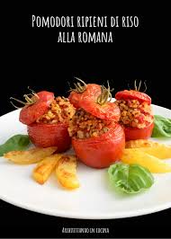 Il ripieno di carne dei pomodori può essere usato anche per preparare le zucchine ripiene di se volete realizzare questa ricetta dei pomodori ripieni per degli ospiti, non dovete far altro che. Pomodori Ripieni Di Riso Alla Romana Architettando In Cucina