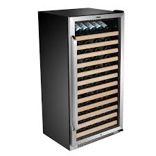 Best wine fridge installation types. Whynter 100 Bottle Single Zone Freestanding Wine Refrigerator Reviews Wayfair