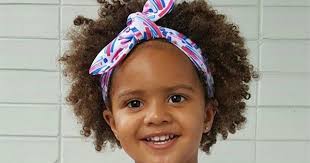 Makeup on kids is not something i normally go for, but it's fun to play around with char.she is a natural… 15 Cute Curly Hairstyles For Kids Naturallycurly Com