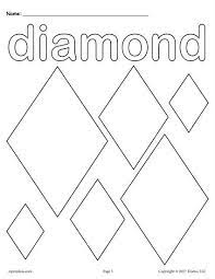 12 shapes coloring pages shape worksheets worksheet kindergarten 