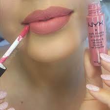 Sweep a soft flush on cheeks and nose, with a soft matte lip cream using a powder brush. Nyx Pro Makeup Us On Twitter The Perfect Matte Nude Pout Vegas Nay Shows Us A Swatch Of Our Soft Matte Lip Cream In Milan Mixed With Tokyo Http T Co Bm8bwilwjt