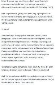 Adapun hadits abdurrahman bin auf yang terdapat inai di tangannya ketika habis menikahi seorang wanita. Naufrazri On Twitter Hukum Pemakaian Cincin Gelang Rantai Bagi Lelaki Sbb Skrg Trend Lelaki Pakai Gelang Rantai So Share It Https T Co Hlrz3rwc5x