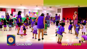 Dancing With Preschool Kids Muve Circle Dancing Game For Small Childre Dance Games Preschool Kids Muve