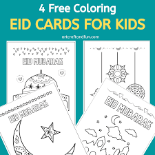 The, is and was, are an example of a sight word. Coloring Eid Cards For Kids Free Printables Art Craft And Fun