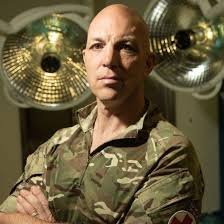 Trust Army surgeon was among those laying wreaths at the Remembrance Sunday  service in Brighton