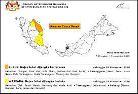 See more of jabatan alam sekitar negeri terengganu on facebook. Waspada Penduduk Di Pahang Terengganu Kelantan Metmalaysia Keluarkan Amaran Cuaca Buruk Hari Ini Libur