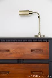 The most trusted acrylic paint by art educators and teachers in the world, americana acrylics is where it all started for decoart. Black And Wood Dresser Makeover Maison De Pax