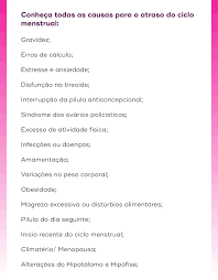 Menstruacao Atrasada Quais Os Possiveis Significados