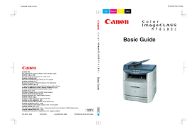 Ensure that violate our use those switches. Canon Color Imageclass 8180c Specification Manualzz