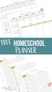 Free homeschool curriculum & other resources. Free Printable Homeschool Planner