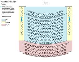 Perelman Theater Seating Charts Kimmel Center