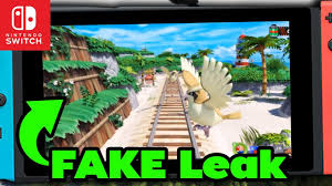 All legendary pokémon in pokémon snap. Pokemon Switch Leak Pokemon Snap Switch Dubunked Fake Youtube