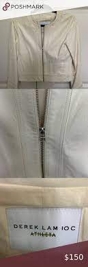 Derek Lam 10c Leather Jacket Asymmetrical Leather Jacket Coats Jackets Women Color Block Jacket