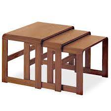 Why buy modern nesting tables from any other store when you can shop from afydecor, which provides you with impressive range of nesting tables in variety of styles and design to choose from. 3018 Nesting Tables Teak Scan Design Modern And Contemporary Furniture Store
