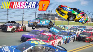 Win races and collect money and then return to the garage to buy those super chevrolet's. Nascar 17 The Game Crash Compilation Youtube