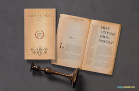 Free Vintage Book Mockup Zippypixels Vintage Book Design Mockup Free Books