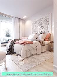 large king size bed bohemian headboard 6ft decorative lotus etsy bedroom design home bedroom bedroom decor