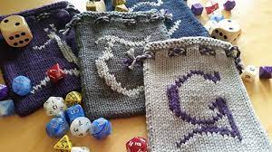 Getting a heads while tossing a coin is an event. Ravelry Good Good Dice Bags Pattern By Jinger Roy