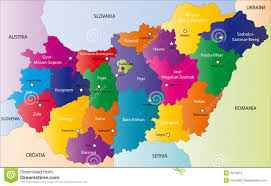2009 © meteo365.net · kontakt · polityka prywatności. Wegry Mapa Ilustracja Wektor Ilustracja Zlozonej Z Budapest 6274874