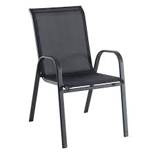Sling Chair Black In 2020 Sling Chair Sling Furniture Chair