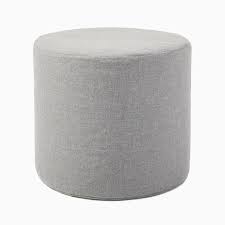 With a cylinder design, the elizabeth austin seascape sunbrella no tip cylinder outdoor ottoman brings a soft aesthetic to any space. Sunbrella Indoor Outdoor Cast Pouf