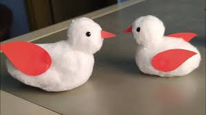 Browse the user profile and get inspired. Birds Making Bird Making From Cotton Cotton Birds Craft Malayalam Cotton Craft Youtube