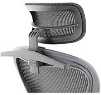 كرسي Herman Miller Aeron المتجدد - قابل للتعديل للغاية ، إطار الجرافيت ، PostureFit ، كرسي الحجم B