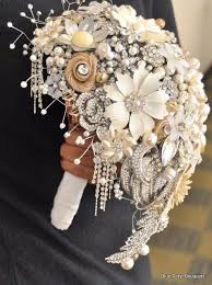 Tear Drop Vintage Brooch Bouquet By Blue Petyl Wedding Bouquet Broochbouquet Bridal Weddi Brooch Bouquet Diy Wedding Brooch Bouquets Bridal Brooch Bouquet