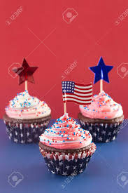 Here are our favorite occasions to hold a royalty bash for someone close to you. American Themed Cupcakes With Sprinkles And Decorations Stock Photo Picture And Royalty Free Image Image 126579749