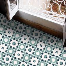 Sale Vinyl Floor Tile Stickers Panel Of 60 X 120 Cm Size Moroccan Taza In Agate Vinyl Flooring Vinyl Wallpaper Flooring